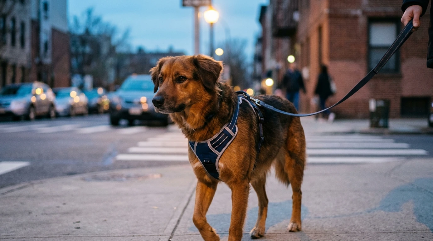 No-Pull Reflective Dog Harness: Easy Strap-On Fit