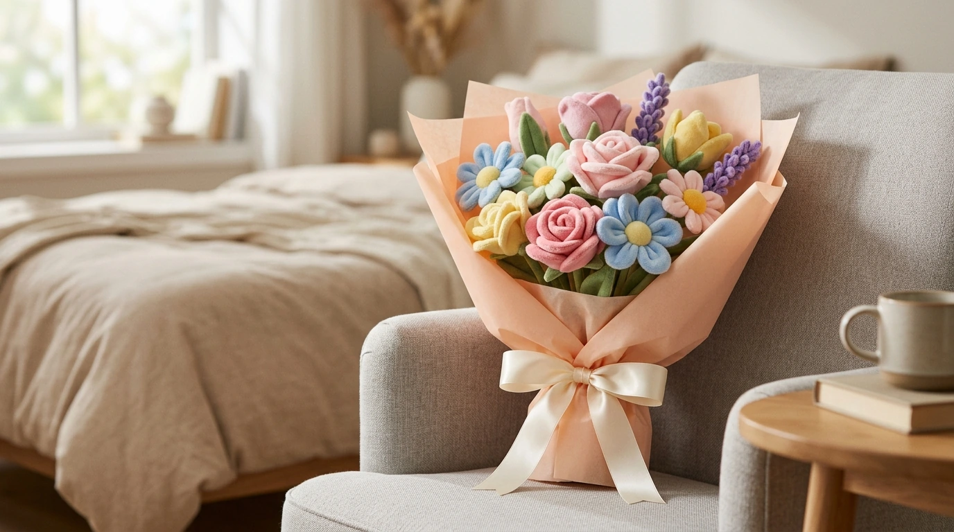 Cute Flower Bouquet Plush Gift: Cozy, Lasting & Photo-Ready