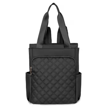 Lightweight Waterproof Plaid Backpack for Women & Laptop