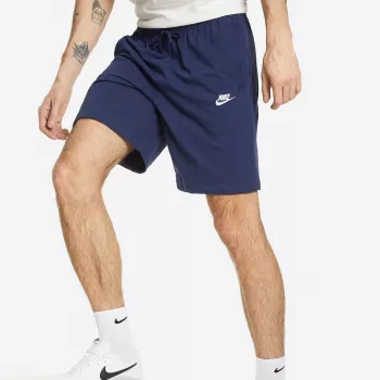Nike Men’s Cotton Shorts: Blue Comfort for Every Day